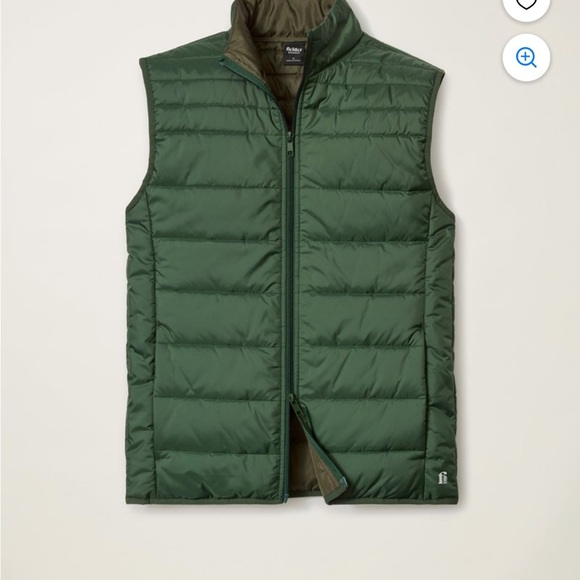 New! BONOBOS Fielder Men’s pine green Quilted Vest Size large - Picture 5 of 10